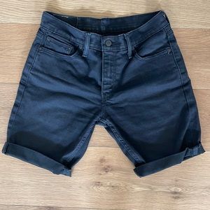 Levi’s Black Denim Jean Shorts